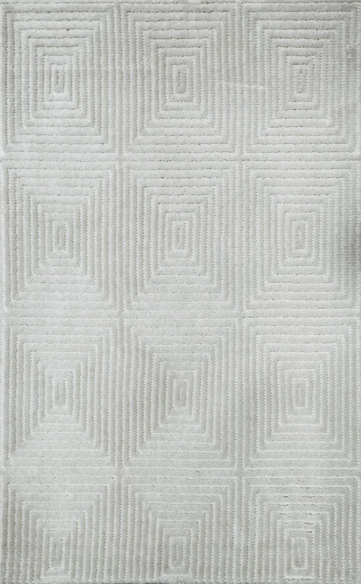 Lizbon White White carpet sample