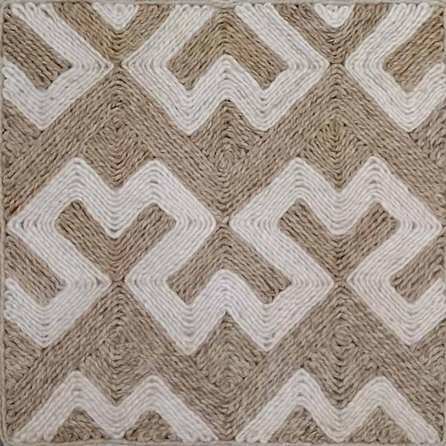 Thornfield Rust / Silver carpet sample