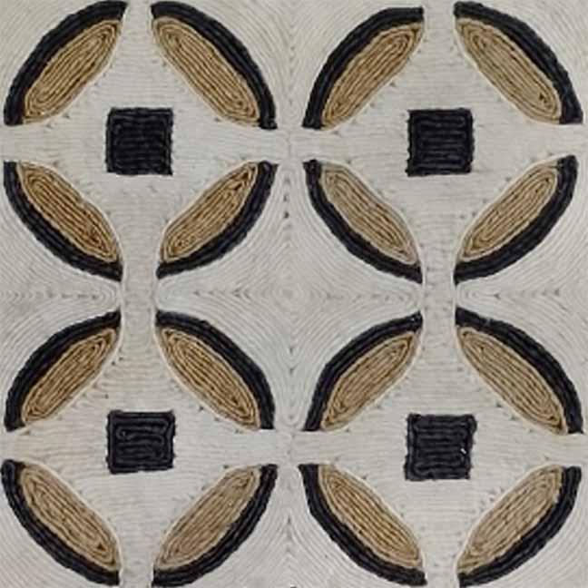 Deloria Rust / Charcoal carpet sample