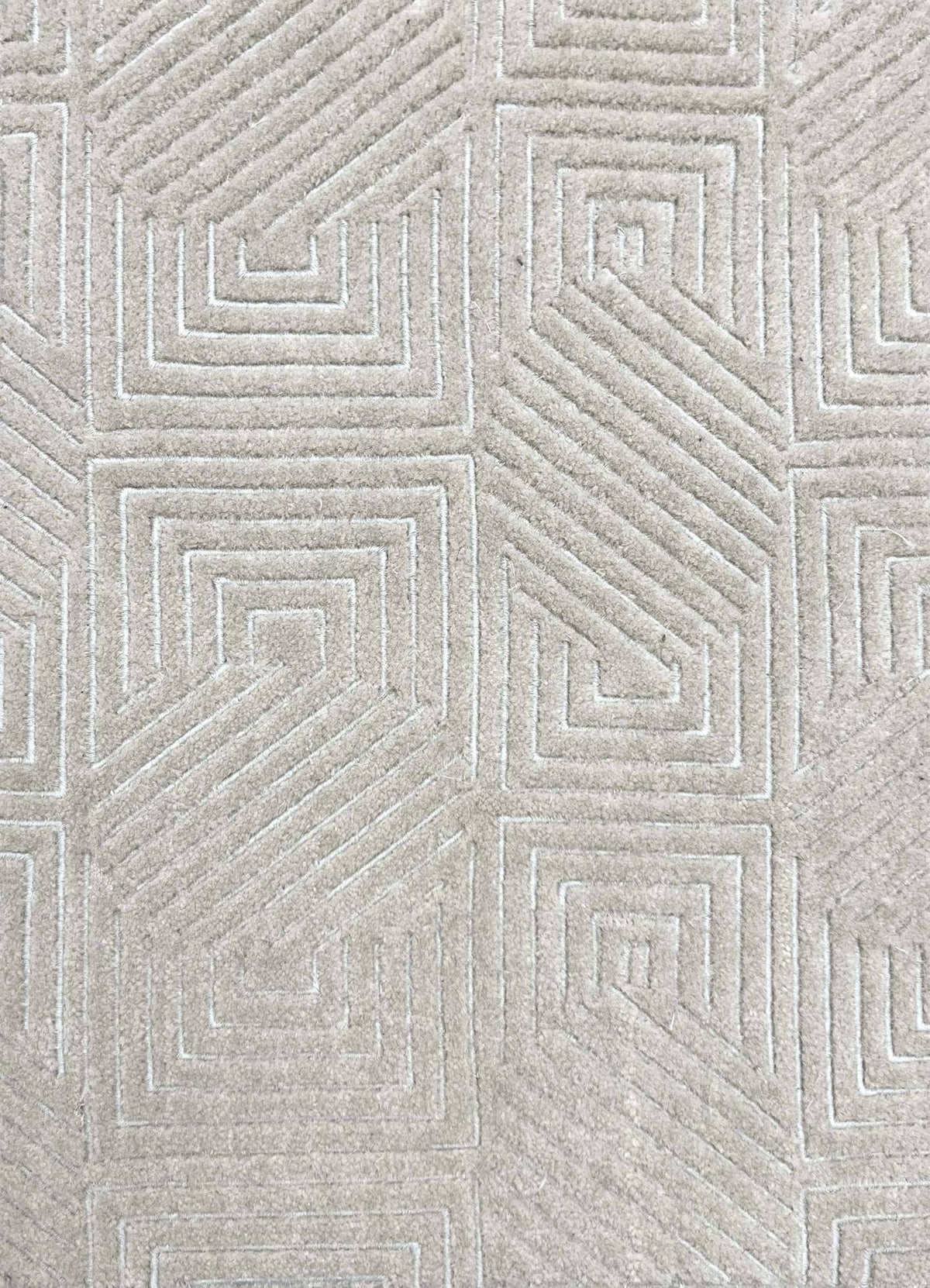 Hayden Silver carpet sample