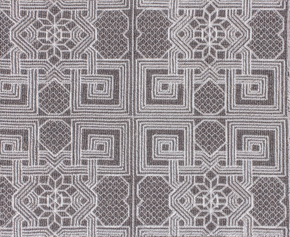 Laurel Grey Pearl carpet sample