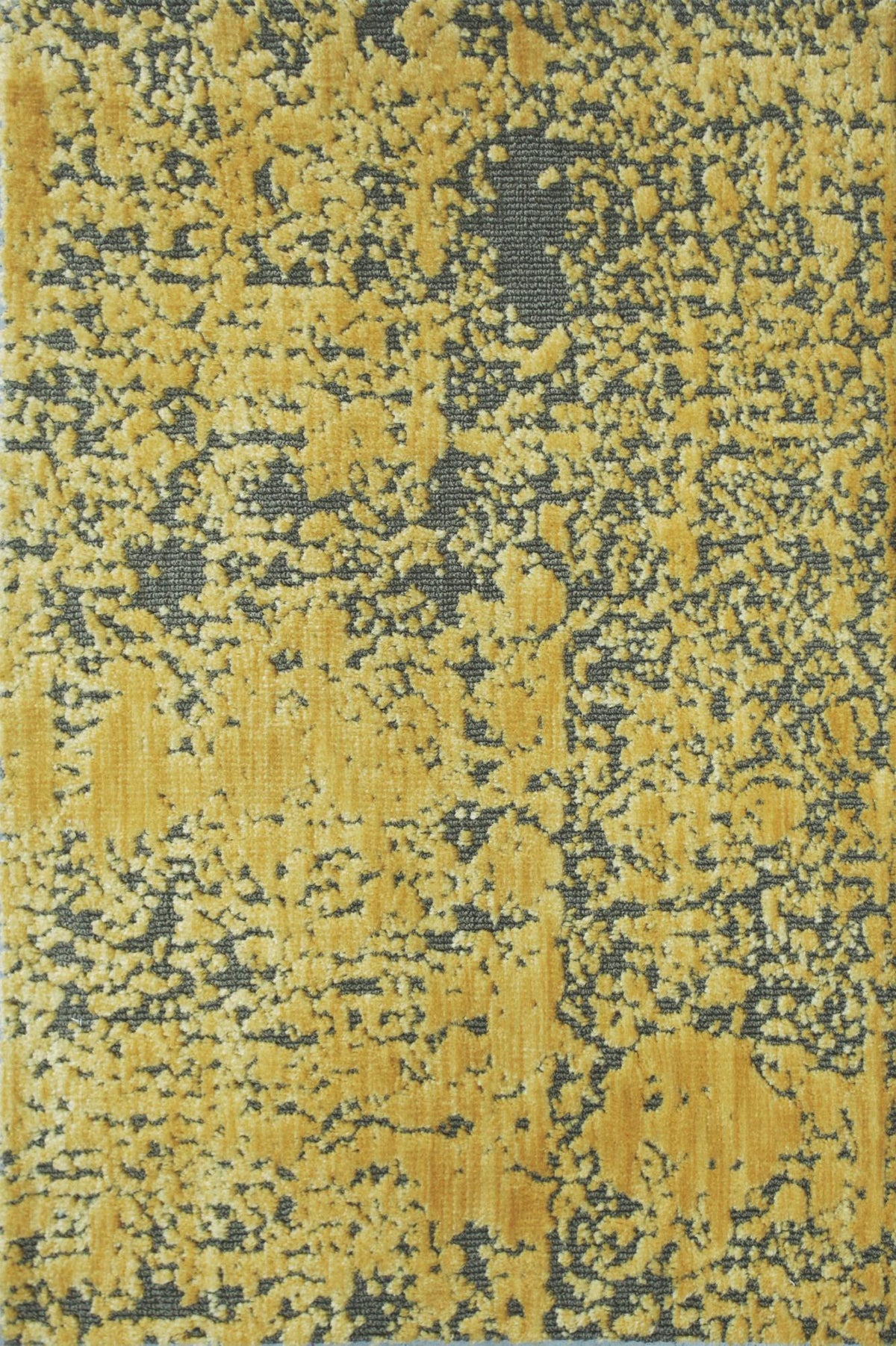 Mystique Yellow Grey carpet sample