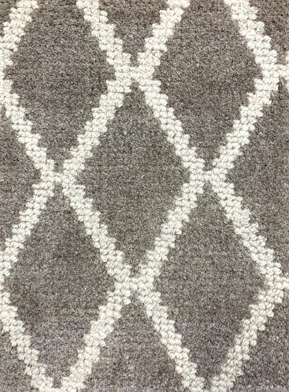 Zeus Greige carpet sample