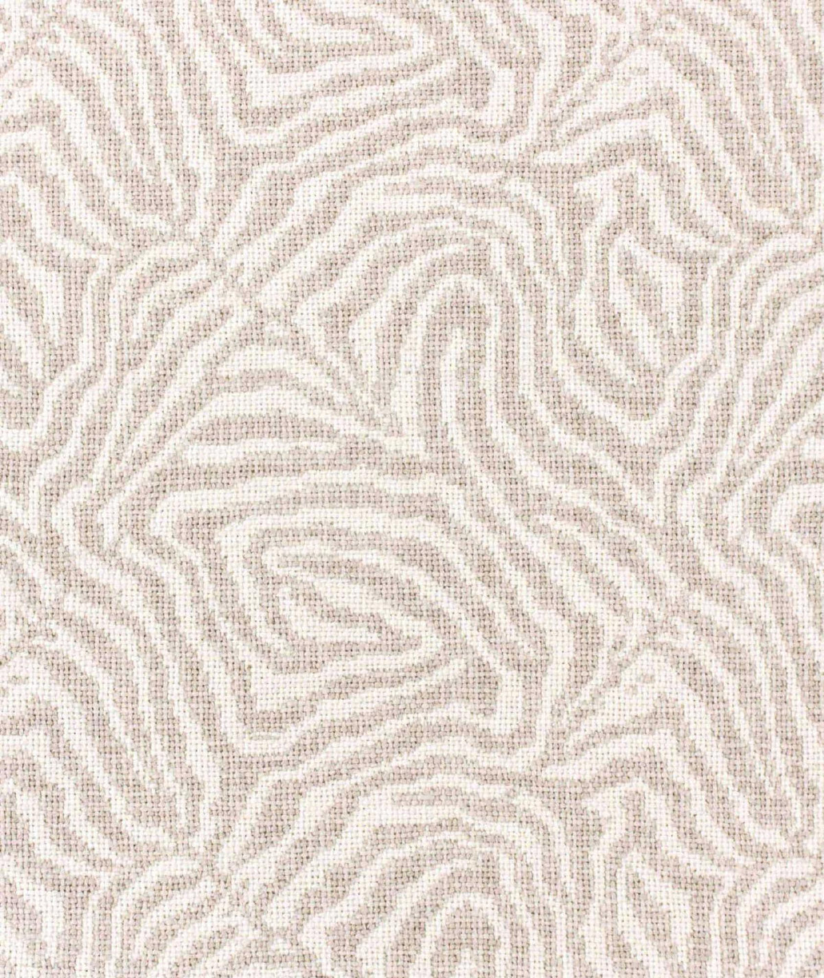 Small Zebra White Beige carpet sample