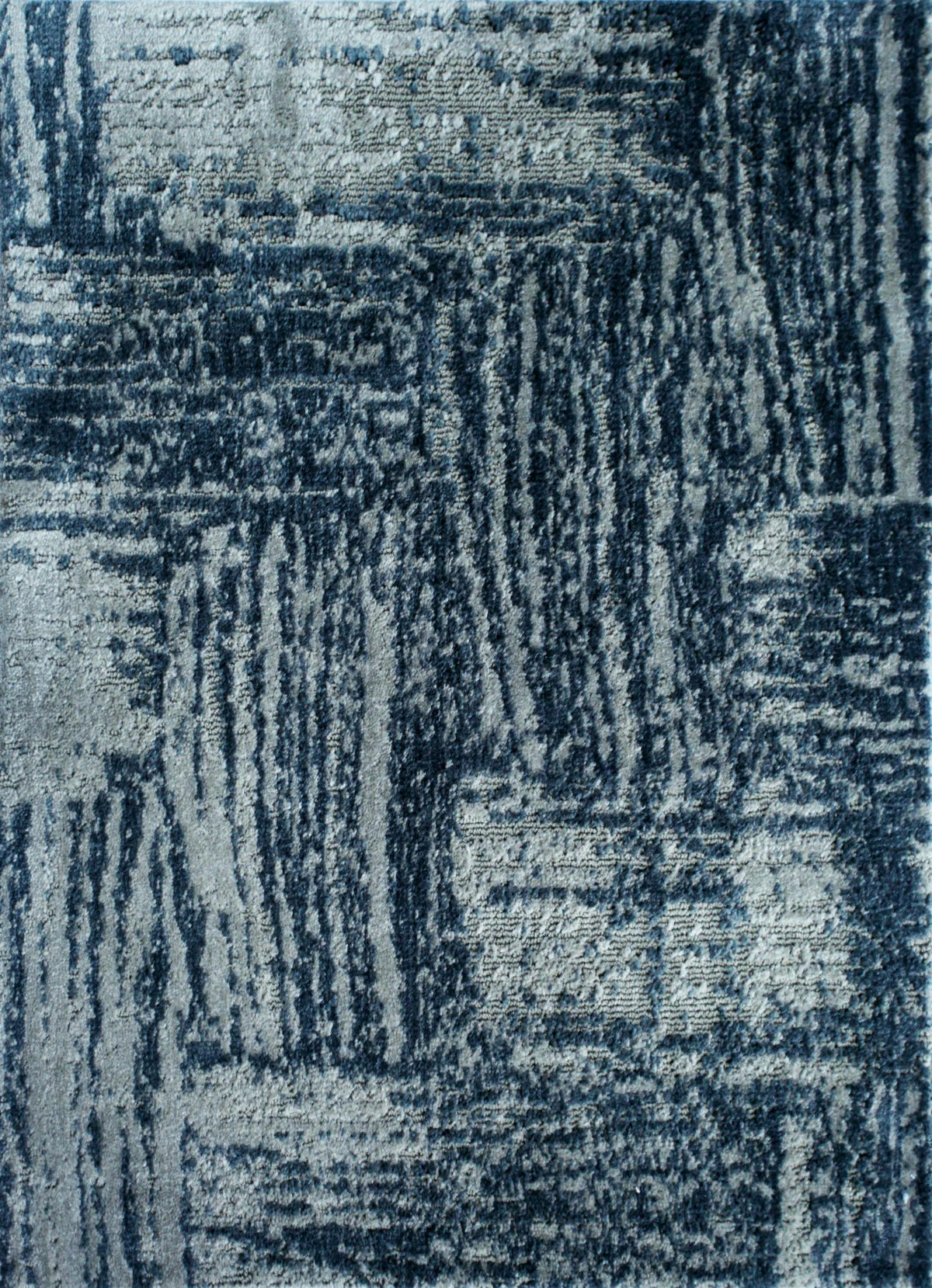 Scribble Blue Grey White carpet sample
