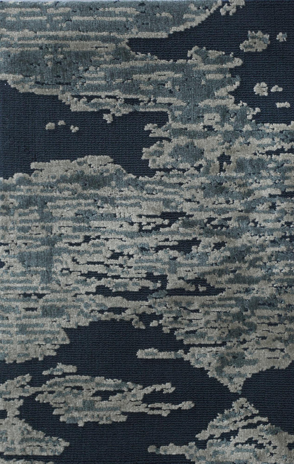 Joya Blue Denim Grey carpet sample