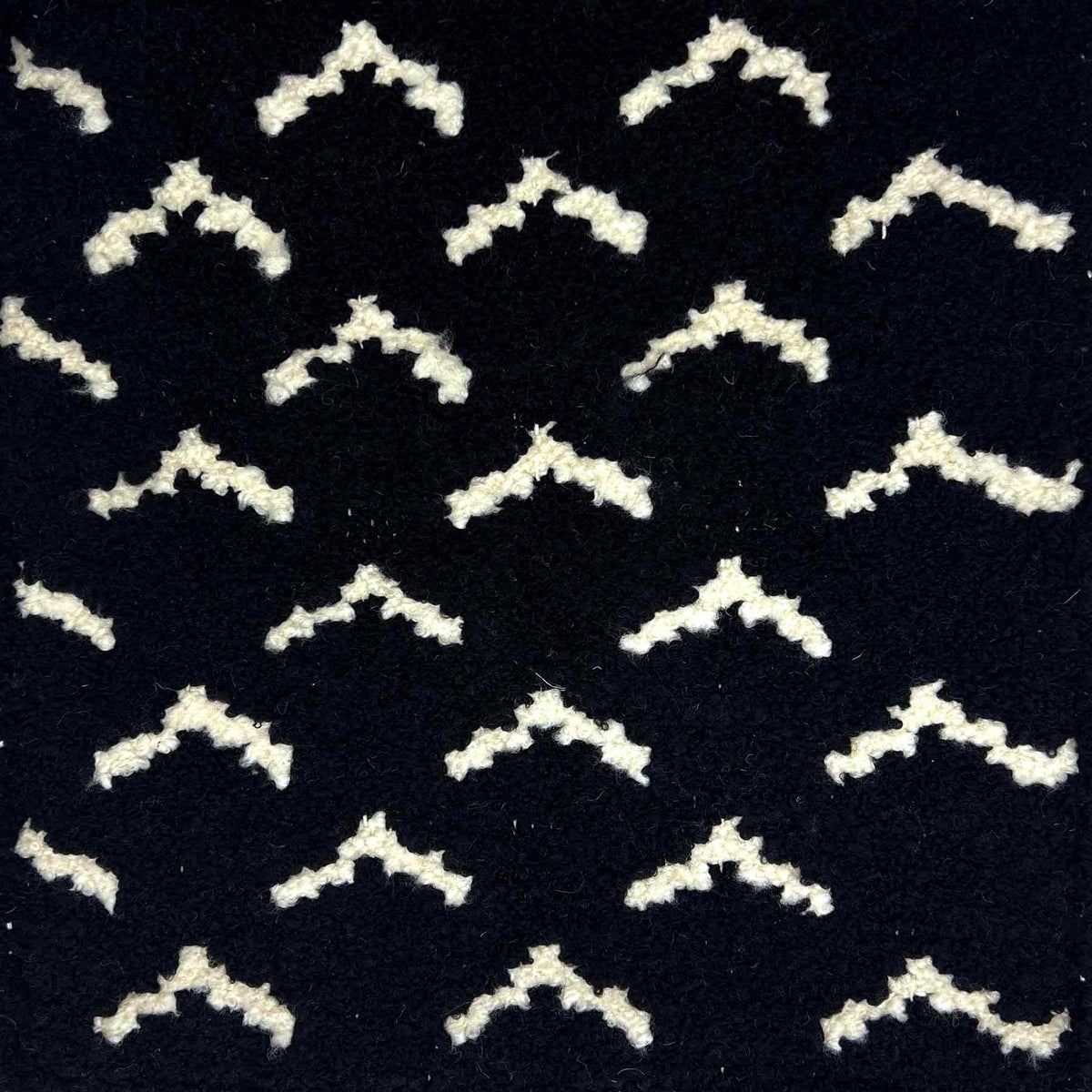 Fairhaven Black / Charcoal / Gray carpet sample