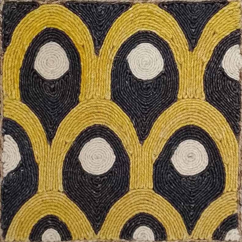 Lindenhall Rust / Gold carpet sample