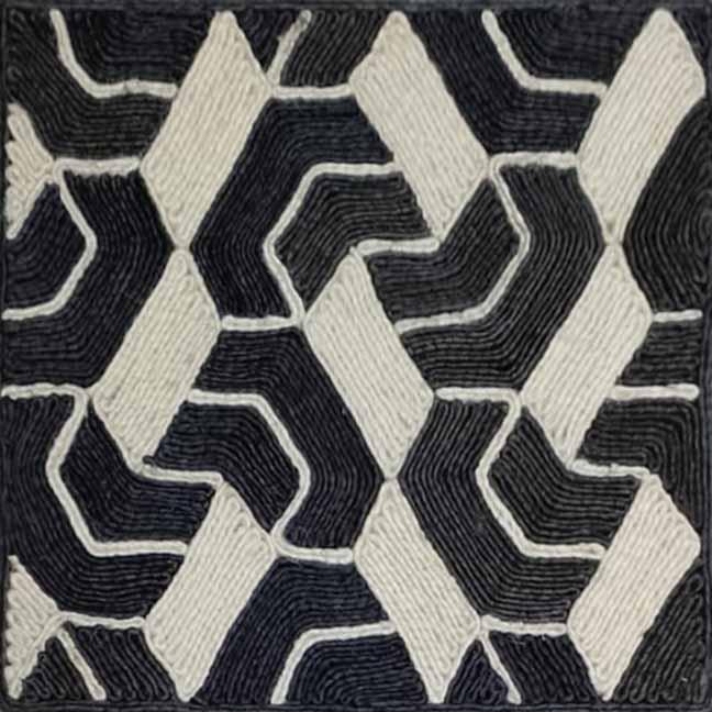 Northwick Charcoal / Gray / Ivory carpet sample