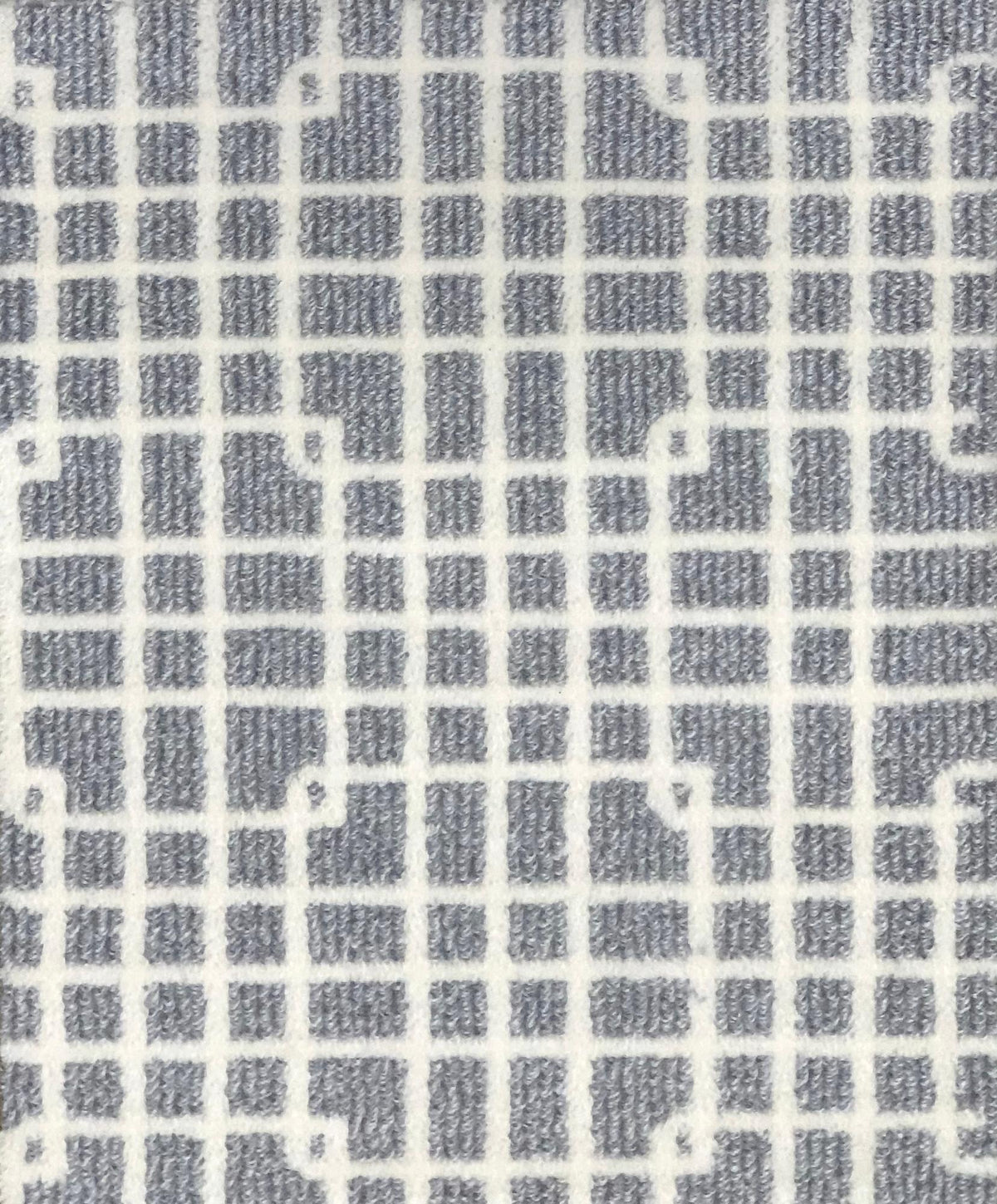 Boxy Blue Grey carpet sample