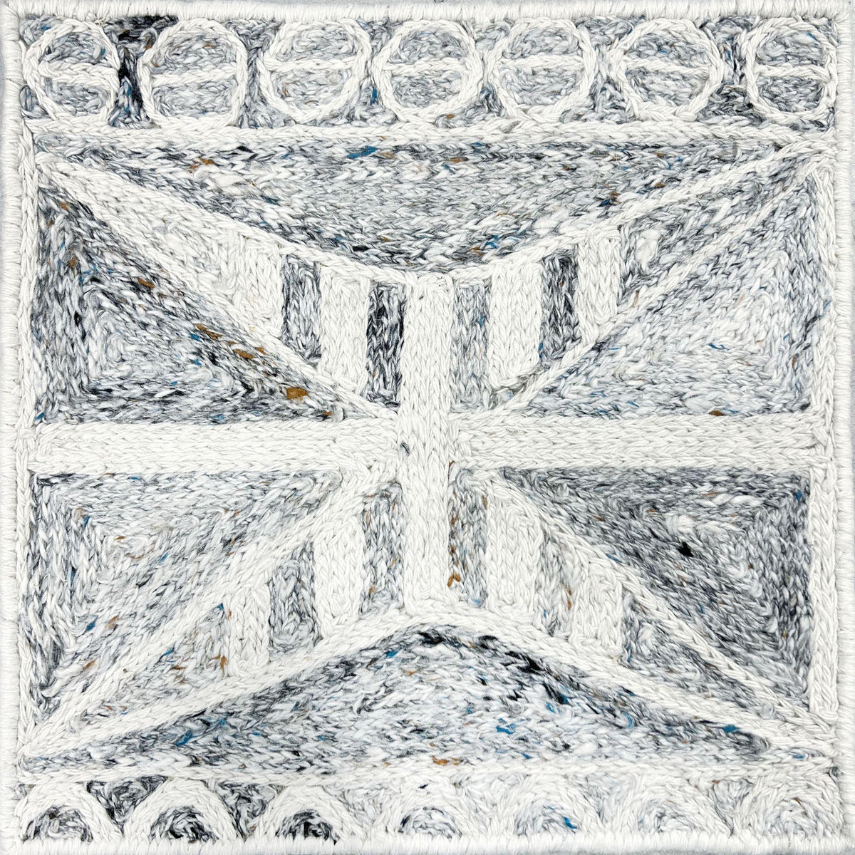 Xavelle Gray / White carpet sample