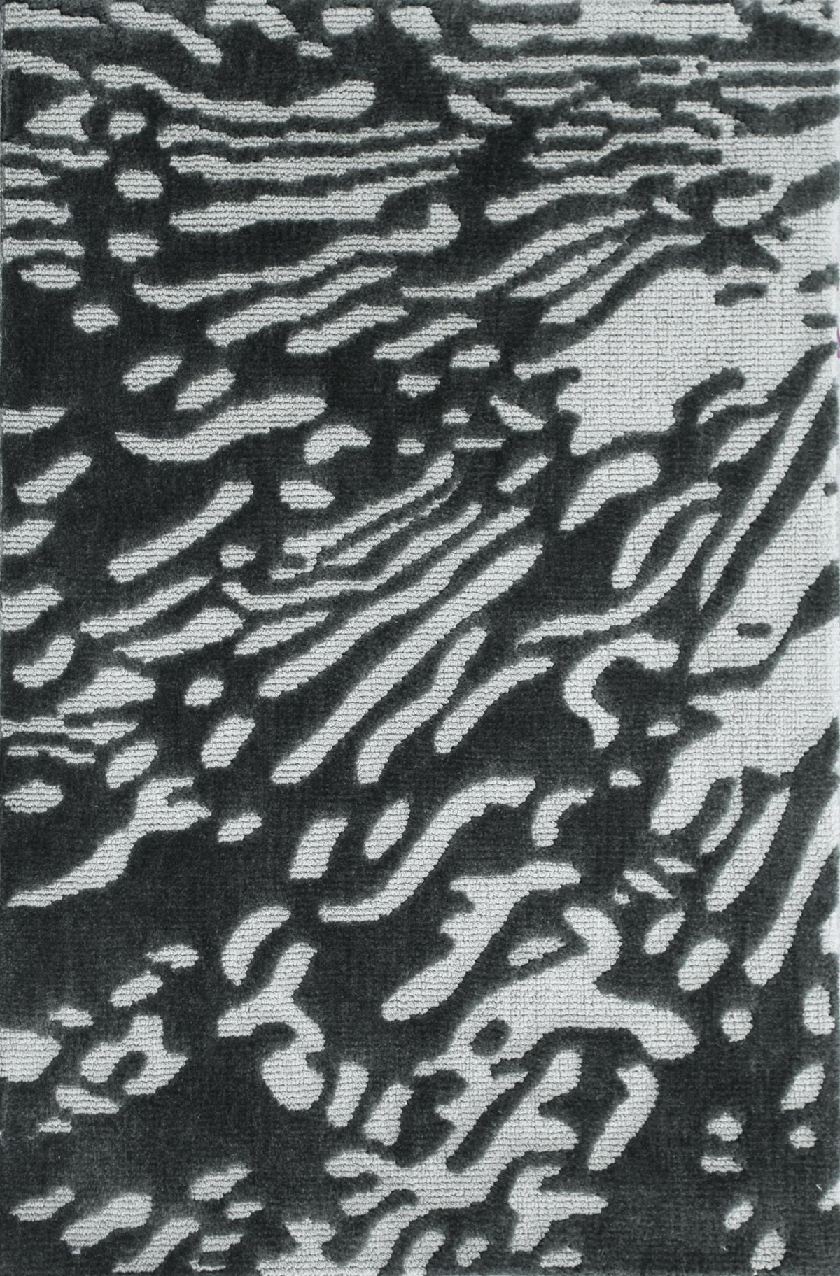Splatter Charcoal Grey carpet sample