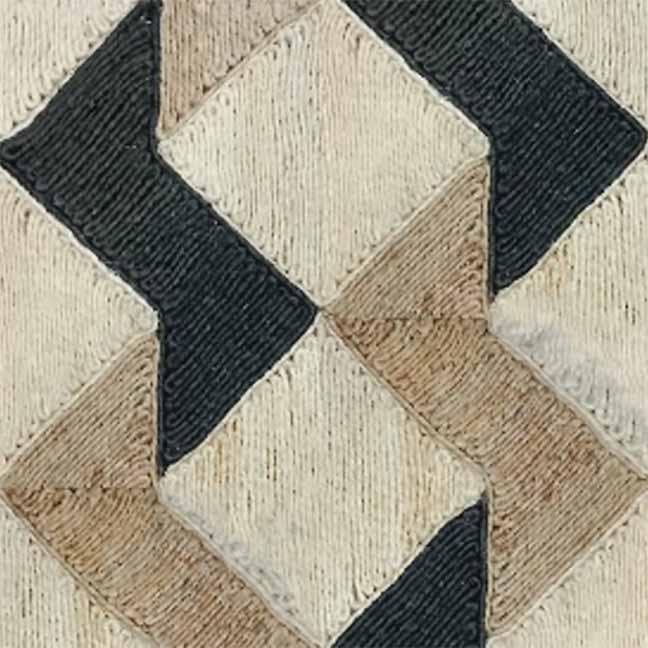 Halora Rust / Blue carpet sample