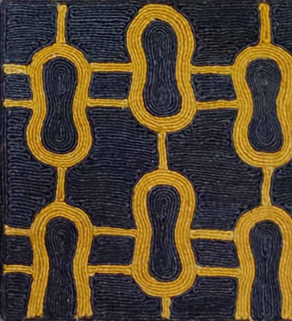 Rivermere Rust / Gold carpet sample