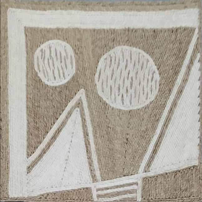 Corvenhall Silver / Camel carpet sample