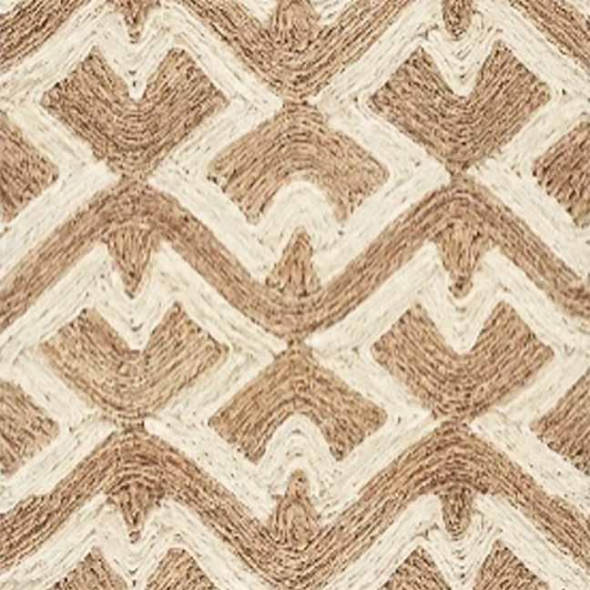 Arvenna Rust / Ivory carpet sample
