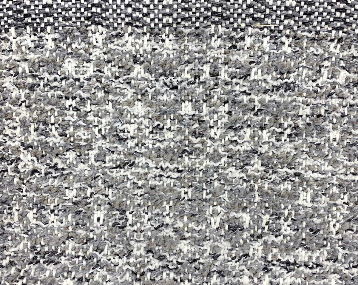 Loomis Grey White Charcoal carpet sample