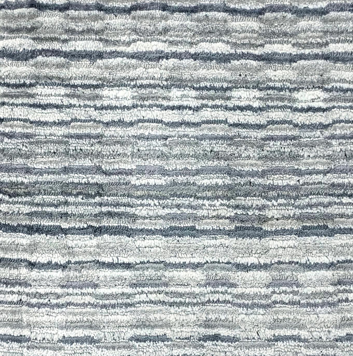 Ardelle Silver Charcoal carpet sample