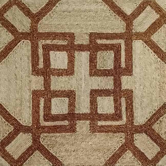Renora Rust / Gold carpet sample