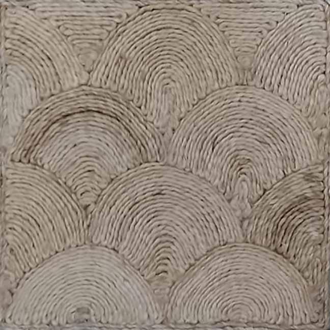 Cedar Bloom Beige / Camel / Brown carpet sample