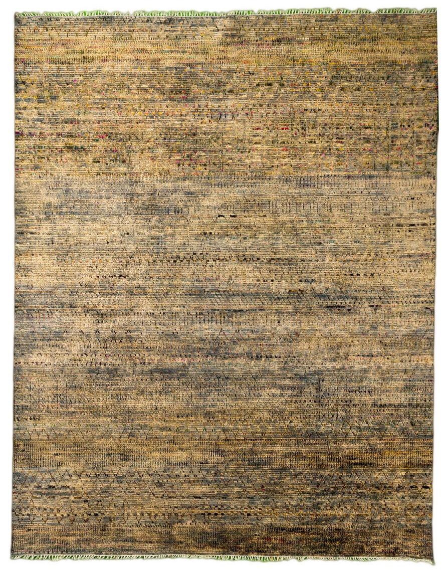 Odelia Rust / White carpet sample