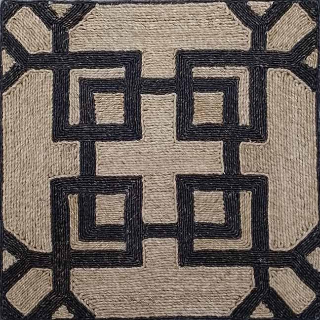 Dalewood Rust / Beige carpet sample