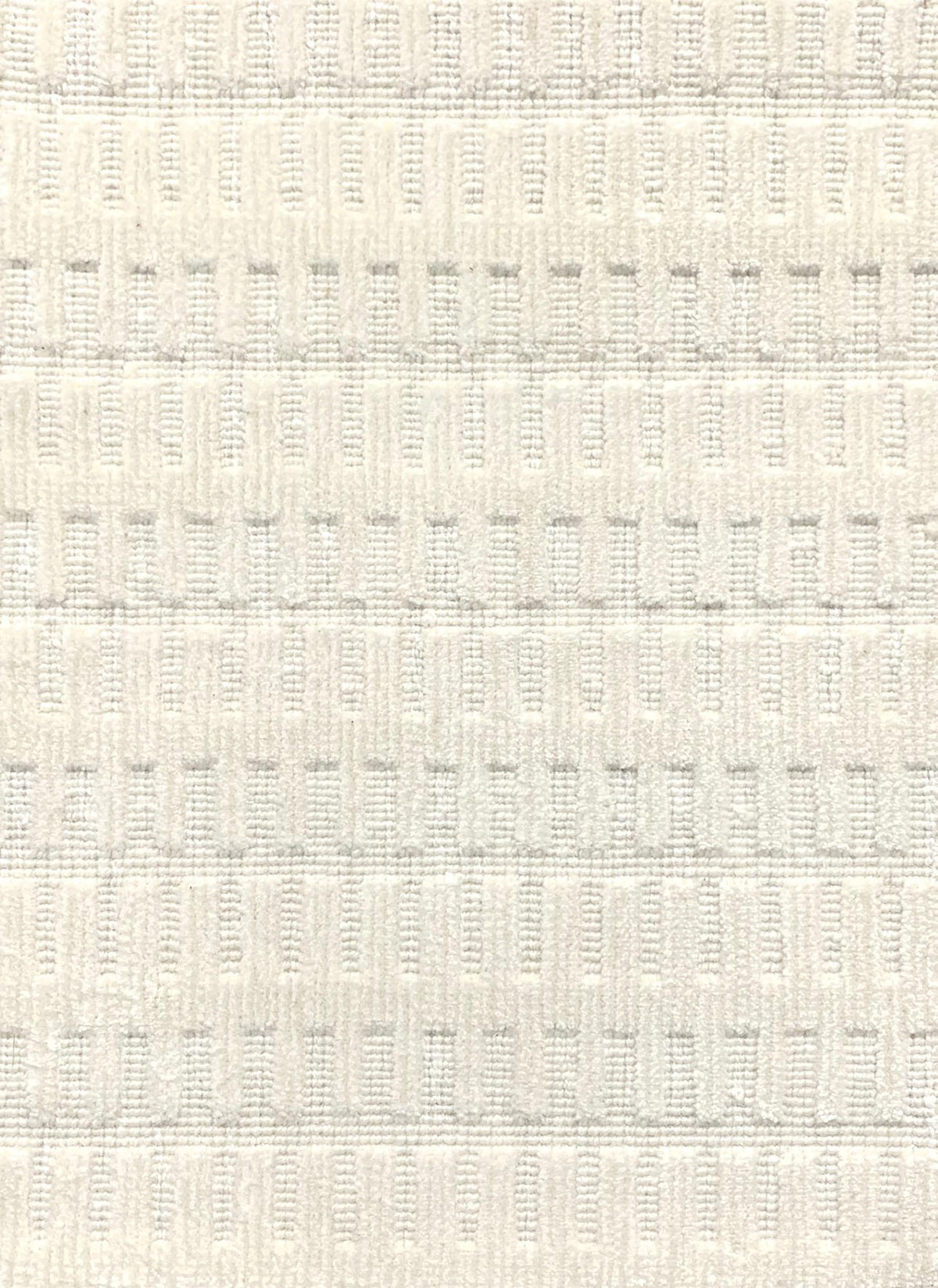 Raleigh White carpet sample