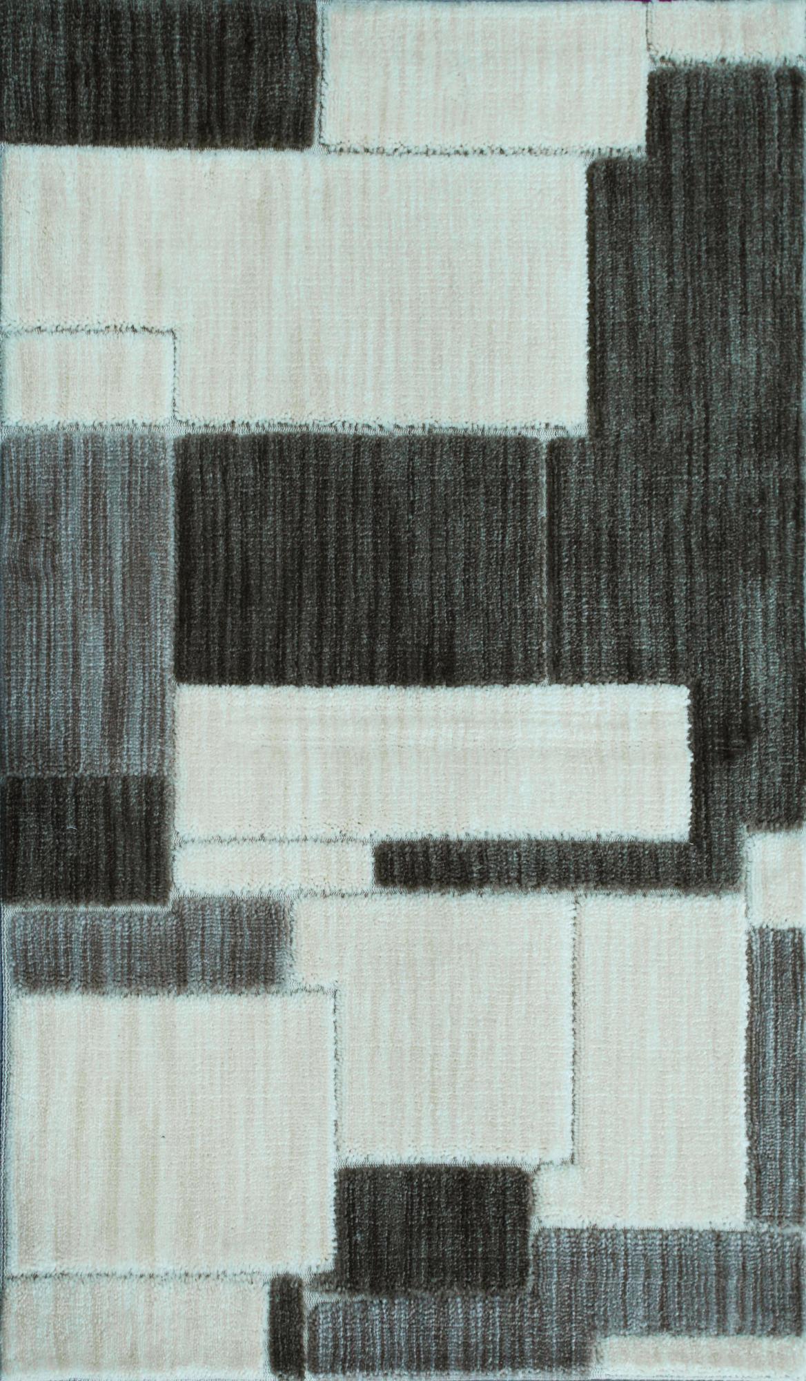 Jig Saw Beige Grey White carpet sample