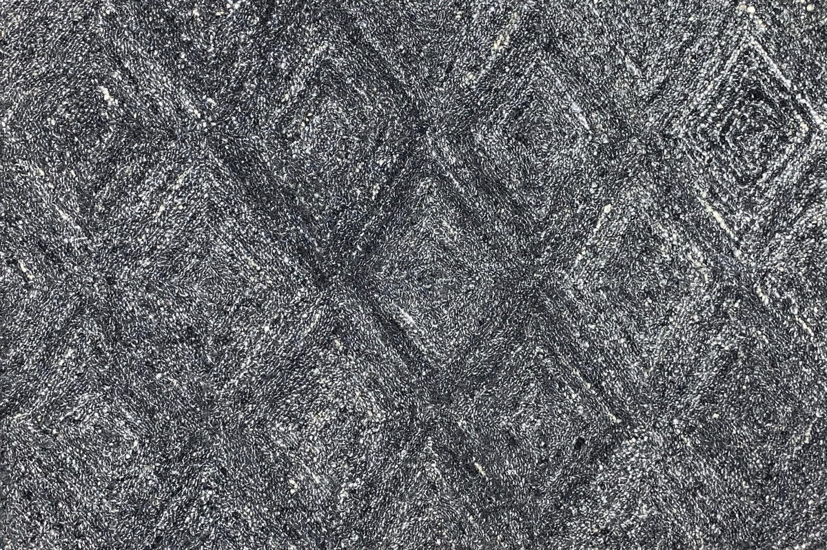 Stellar Black Stone carpet sample