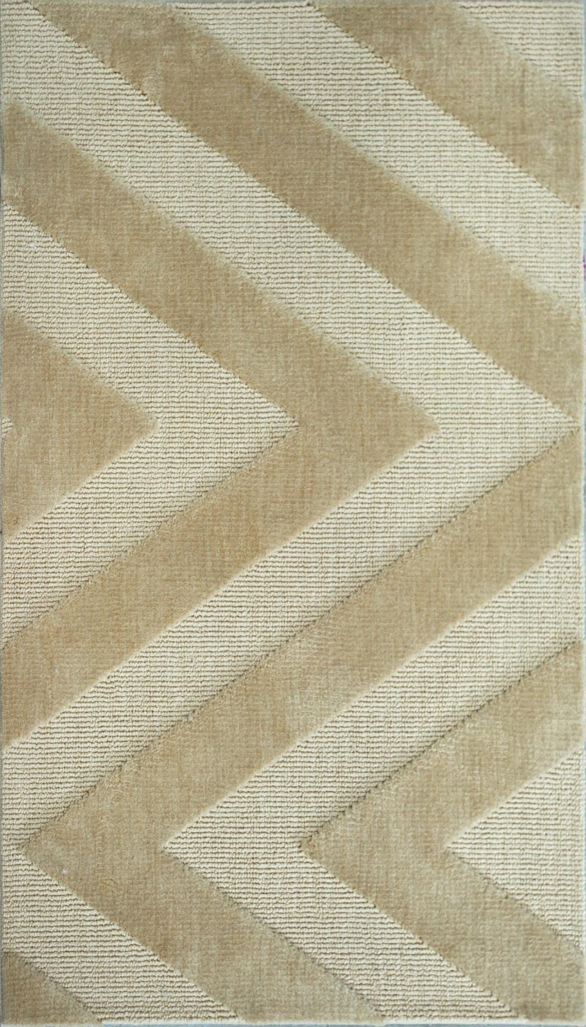 Zig Zag Camel Beige carpet sample