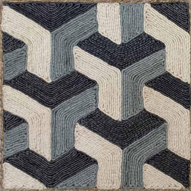 Nightfall Blue / Gray carpet sample