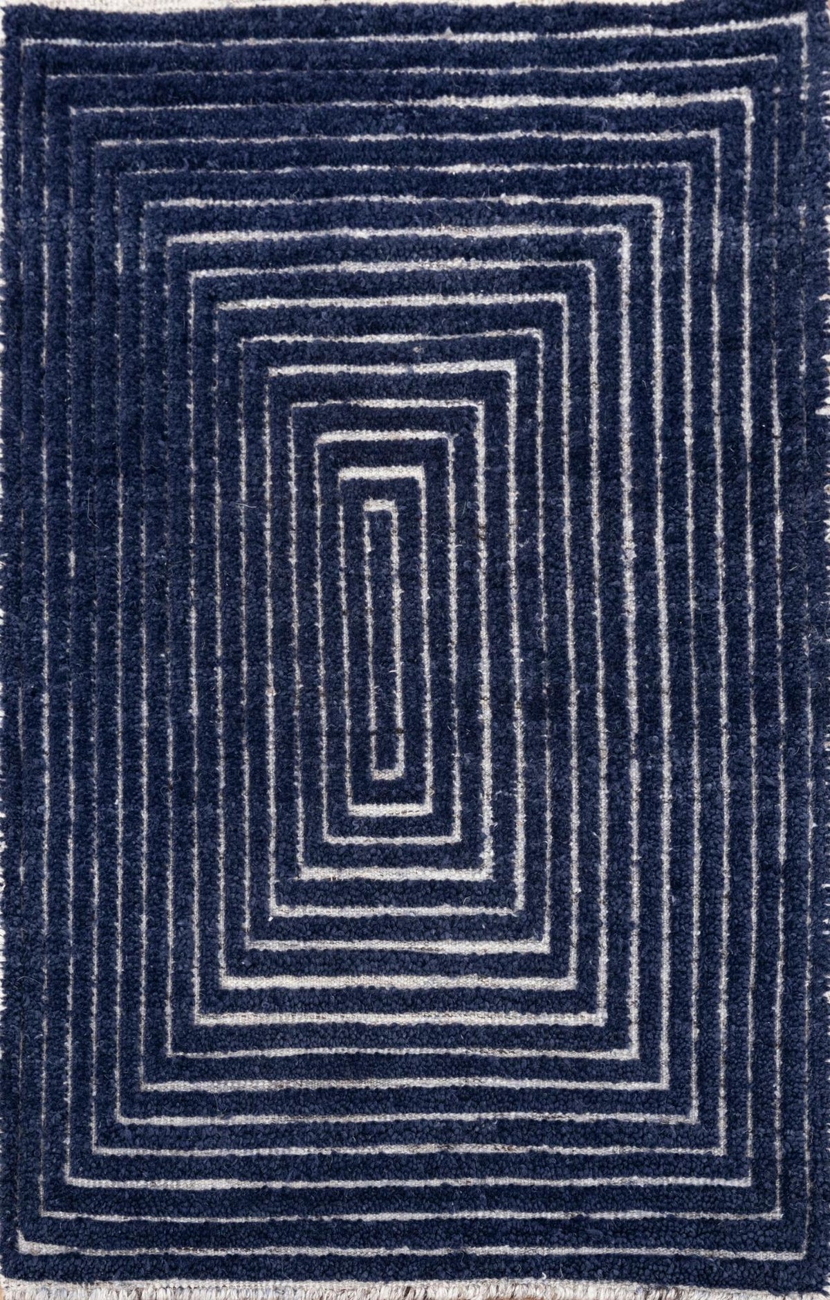 Calista Blue White carpet sample
