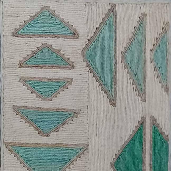 Ardmore Teal / Blue carpet sample