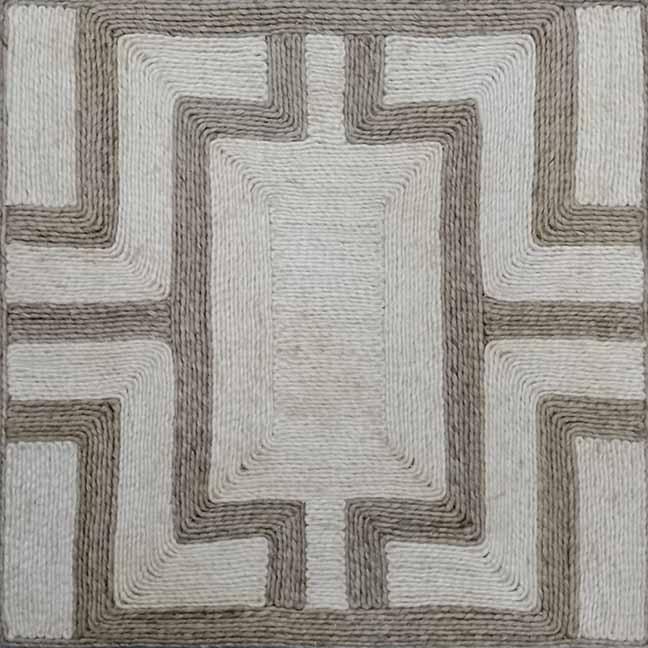 Kalenza Gray / Brown carpet sample