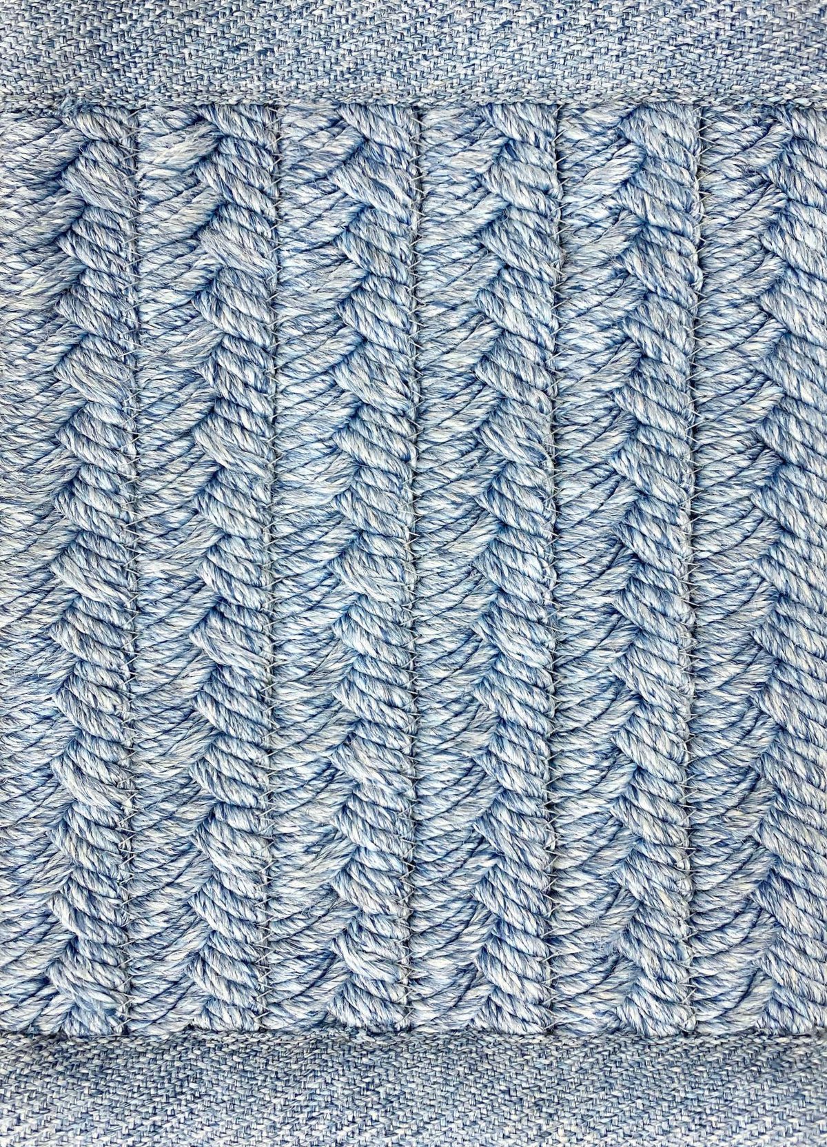 Vellum Sterling Blue carpet sample