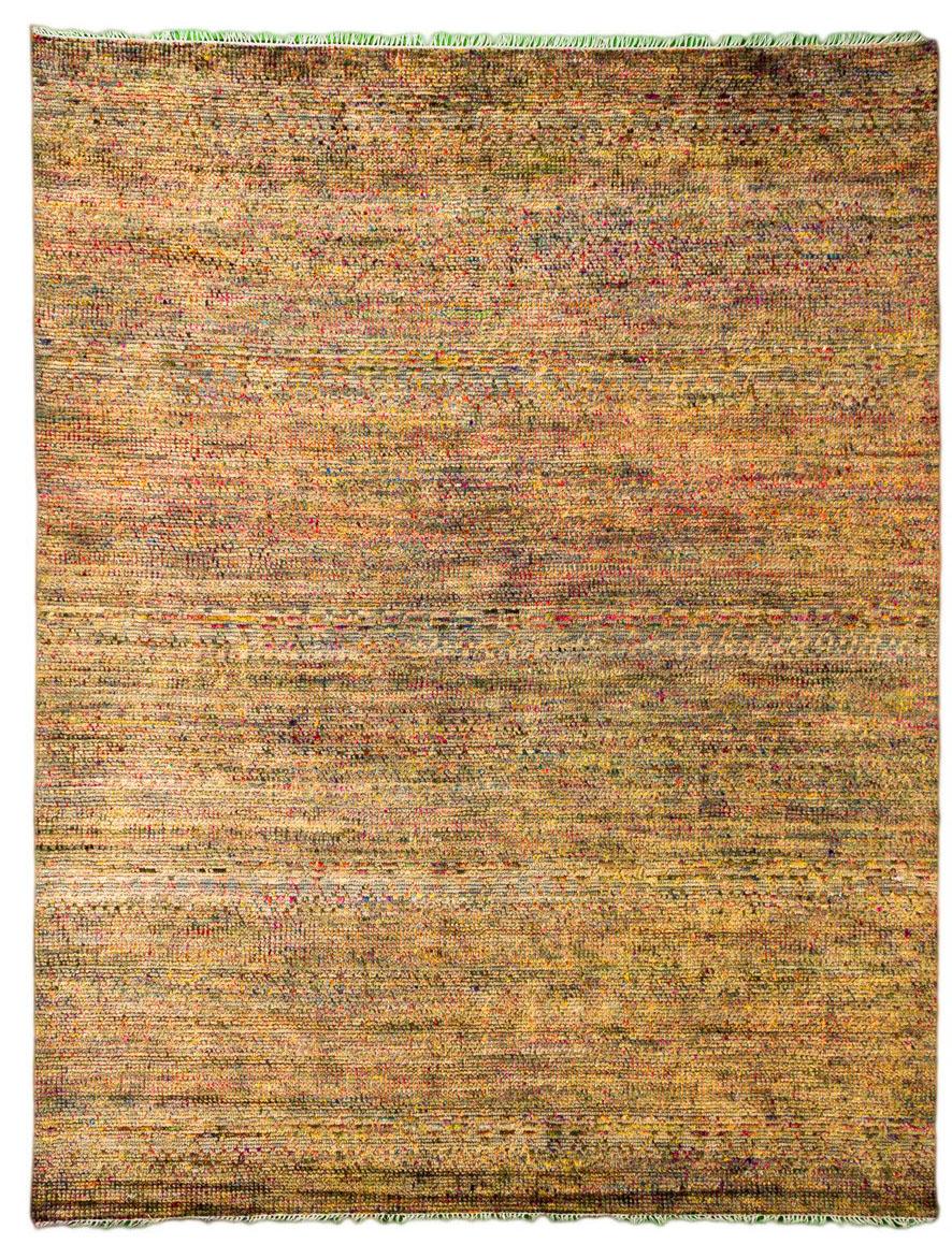 Noeline Rust / White carpet sample