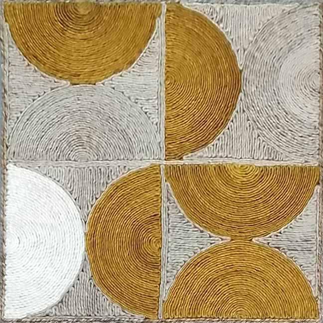 Dunleigh Rust / Gold carpet sample