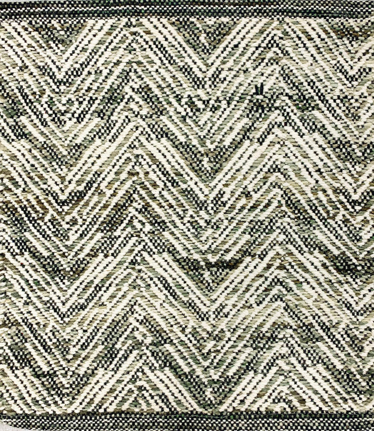 Abstract Herringbone Brown carpet sample