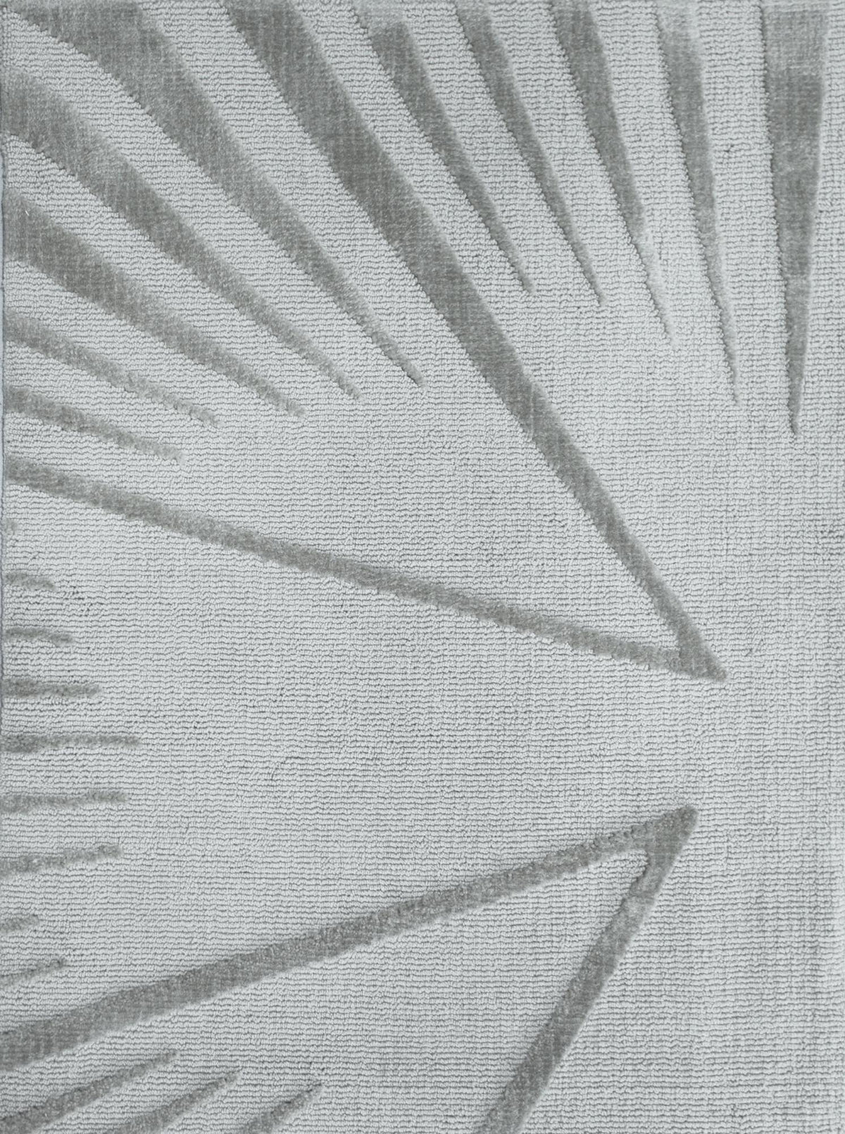 Excite Light Grey White carpet sample