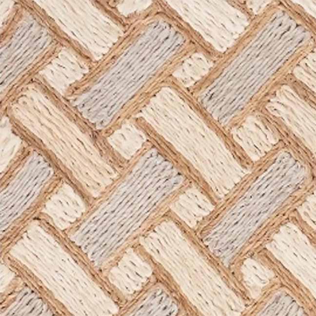 Belvara Rust / Ivory carpet sample