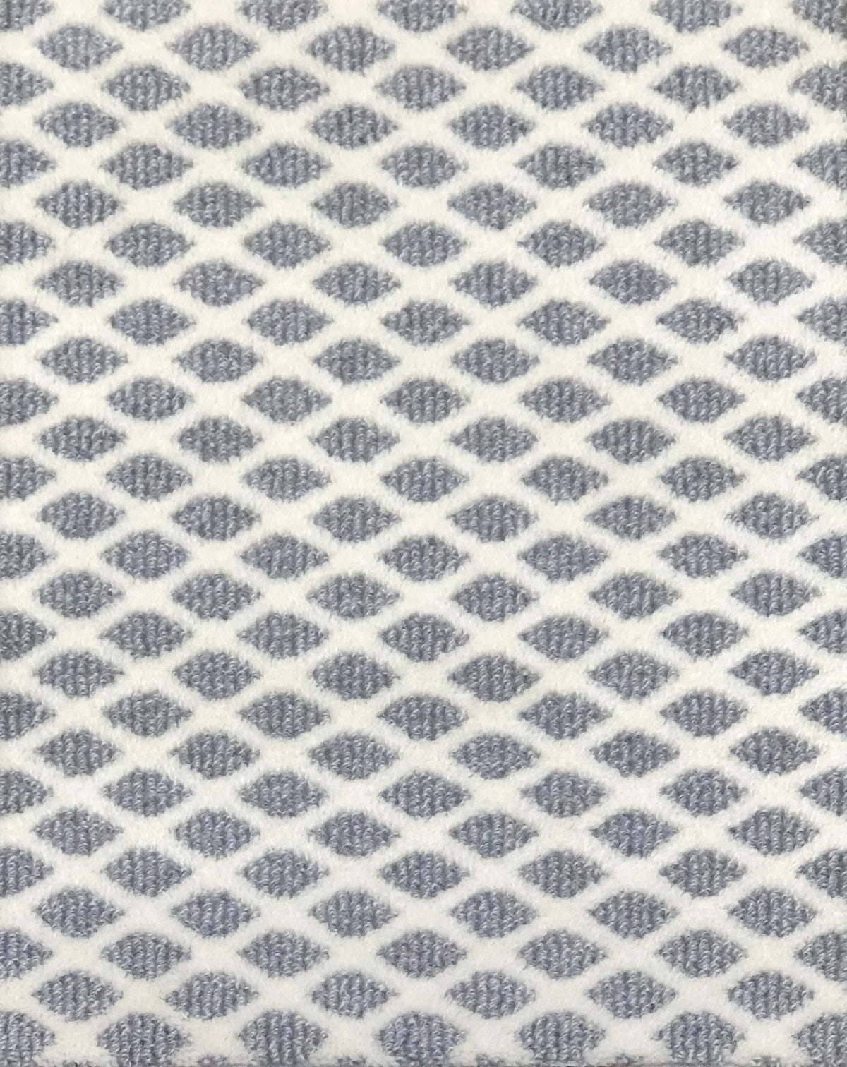 Chains Blue Grey carpet sample