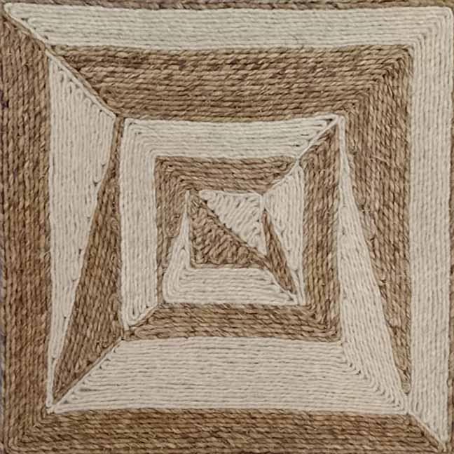 Windermere Rust / Beige carpet sample