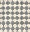 Goldmere Gray / White carpet sample