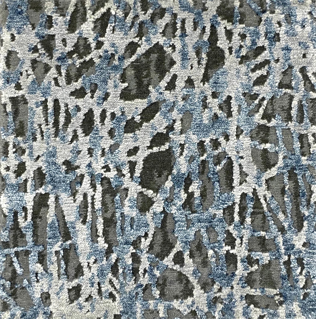 Celandine Grey Charcoal carpet sample