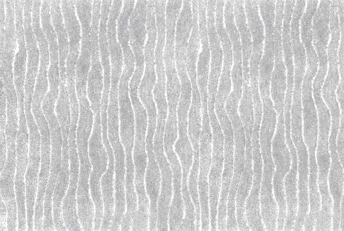 Rue Silver carpet sample