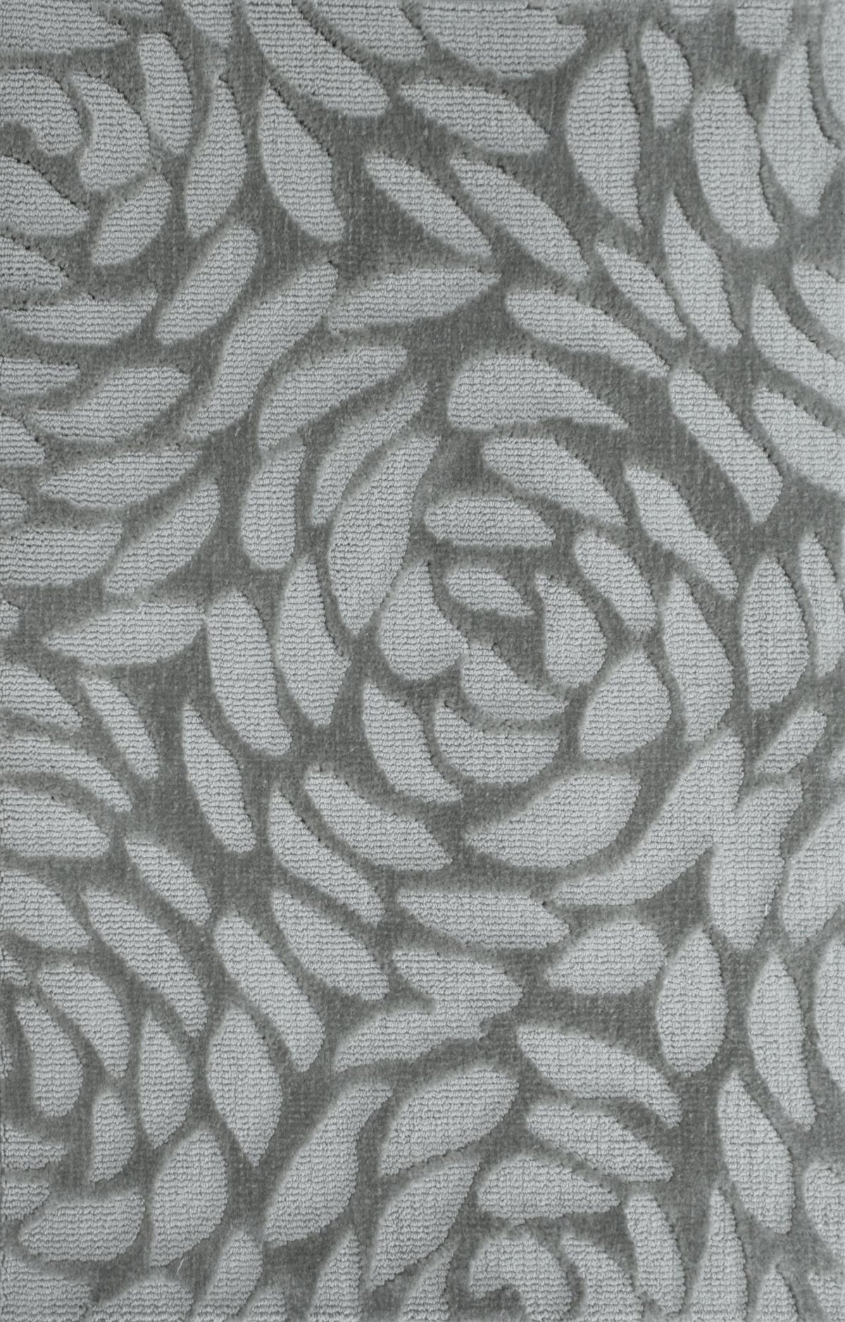 Petals Grey carpet sample