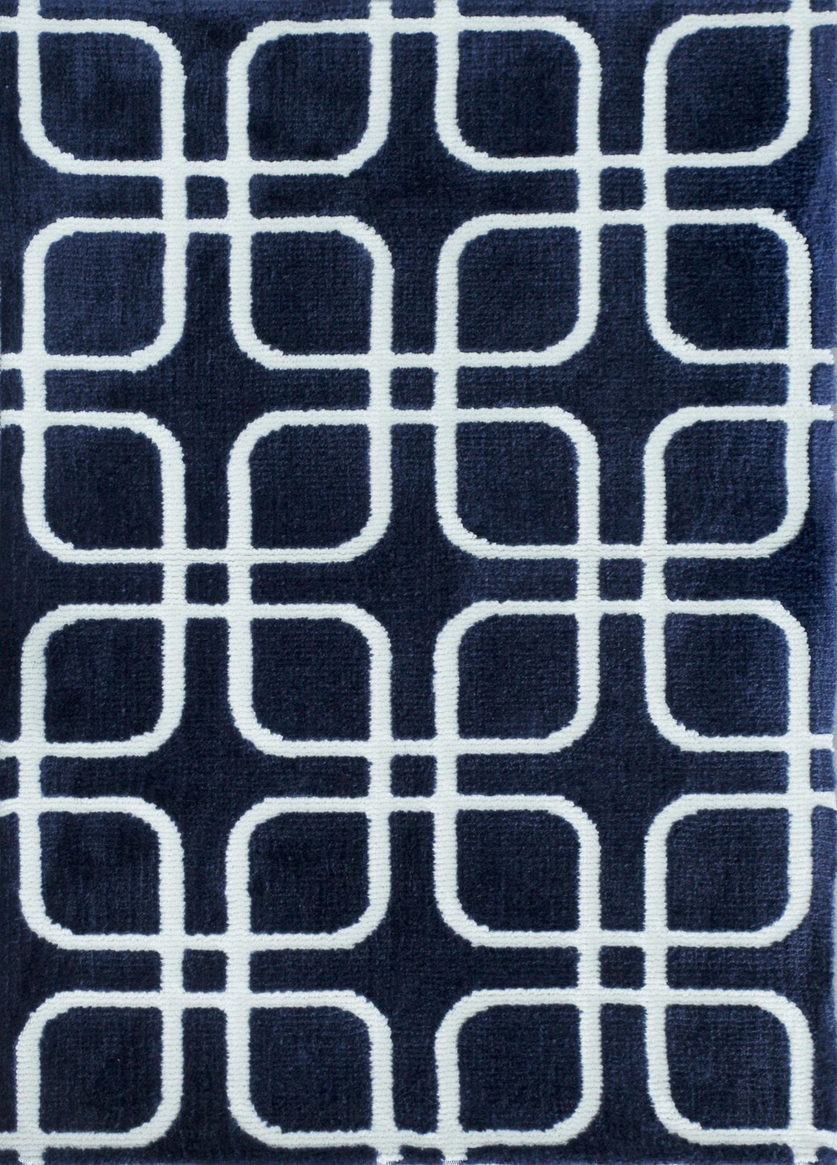 Shindig Denim White carpet sample
