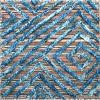 Jubilee Blue Multi carpet sample