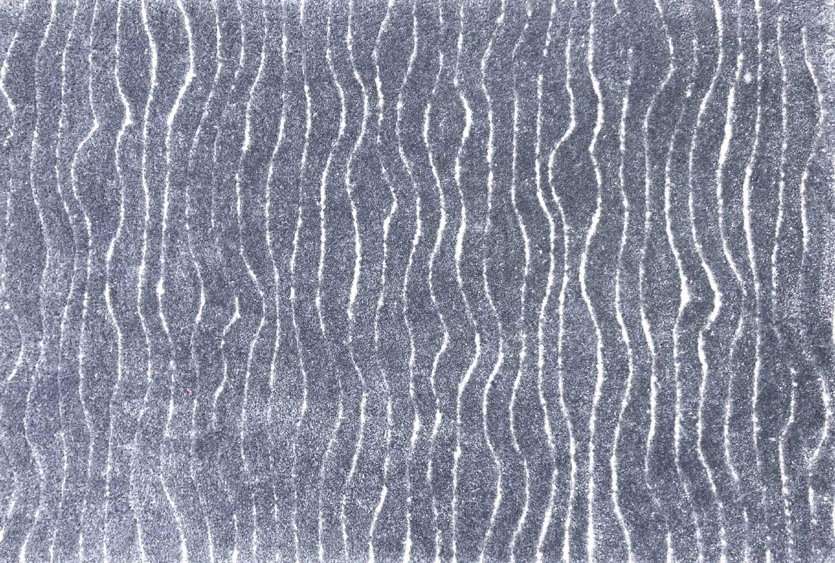 Rue Blue carpet sample