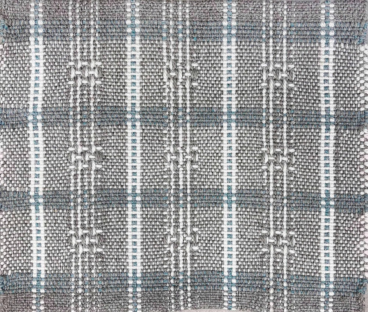 Seagate Teal Grey carpet sample